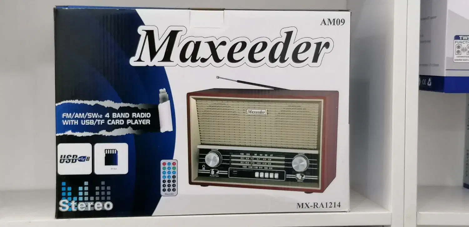 رادیو مکسیدر کنترل دار|سیستم صوتی خانگی|سنندج, |دیوار