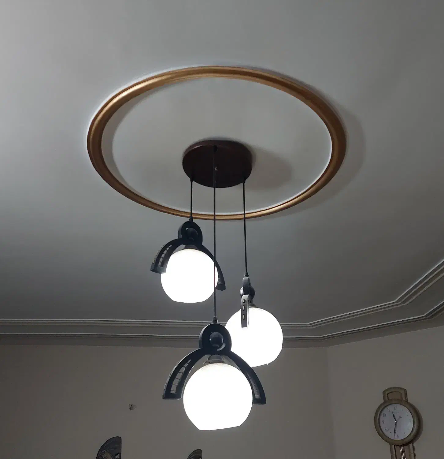 دو عدد لوستر|لوستر و چراغ آویز|کرمان, |دیوار