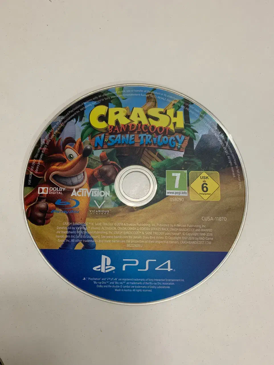 4 عدد دیسک بازی پلی ۴ بدون پک|کنسول، بازی ویدئویی و آنلاین|مشهد, ایثار|دیوار