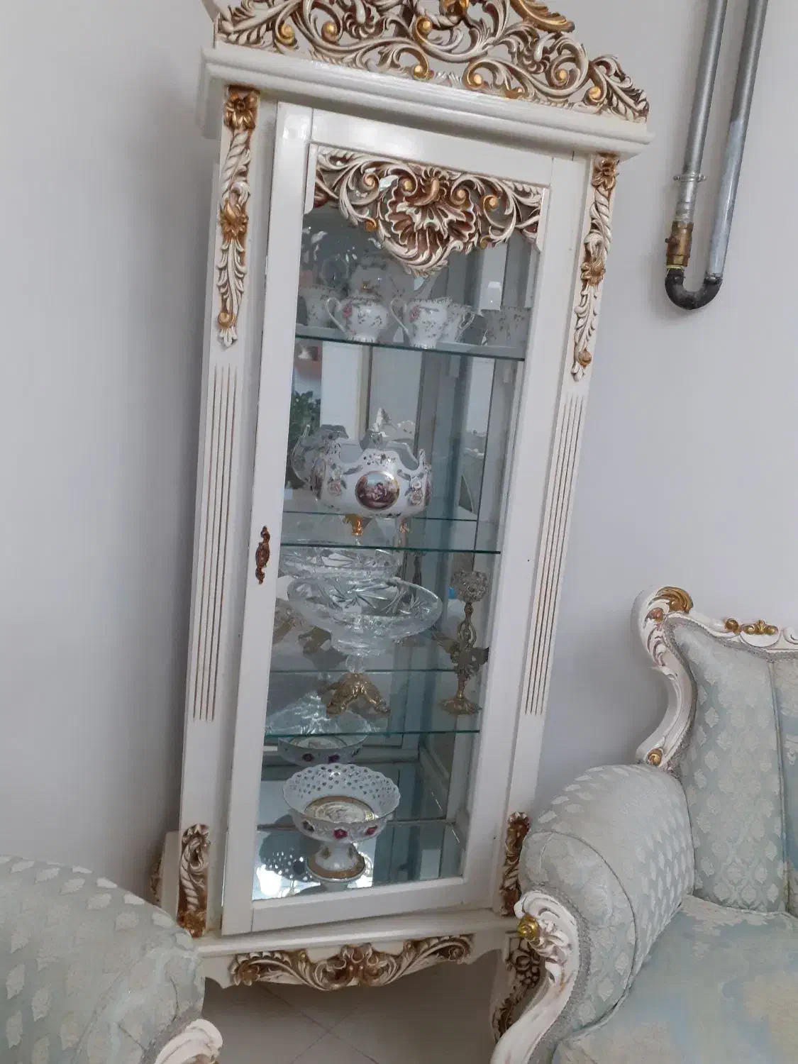 بوفه چوبی|بوفه، ویترین، کنسول|تبریز, |دیوار