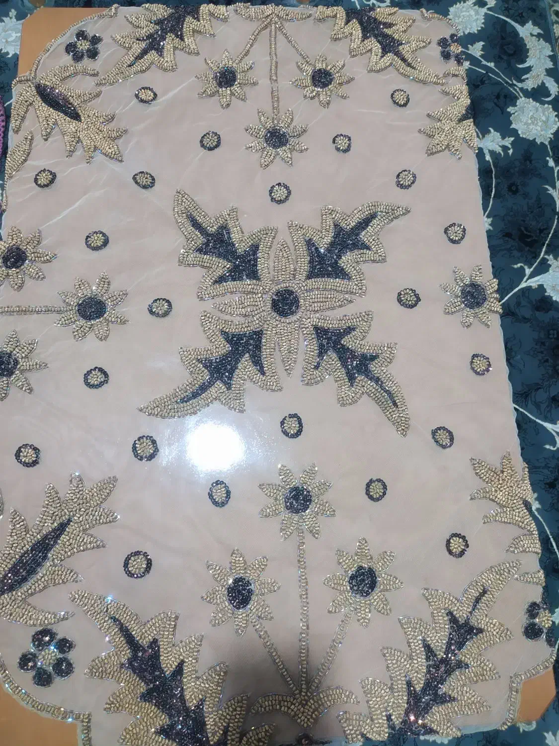 رومیزی دست دوز|پرده، رانر، رومیزی|ملایر, |دیوار