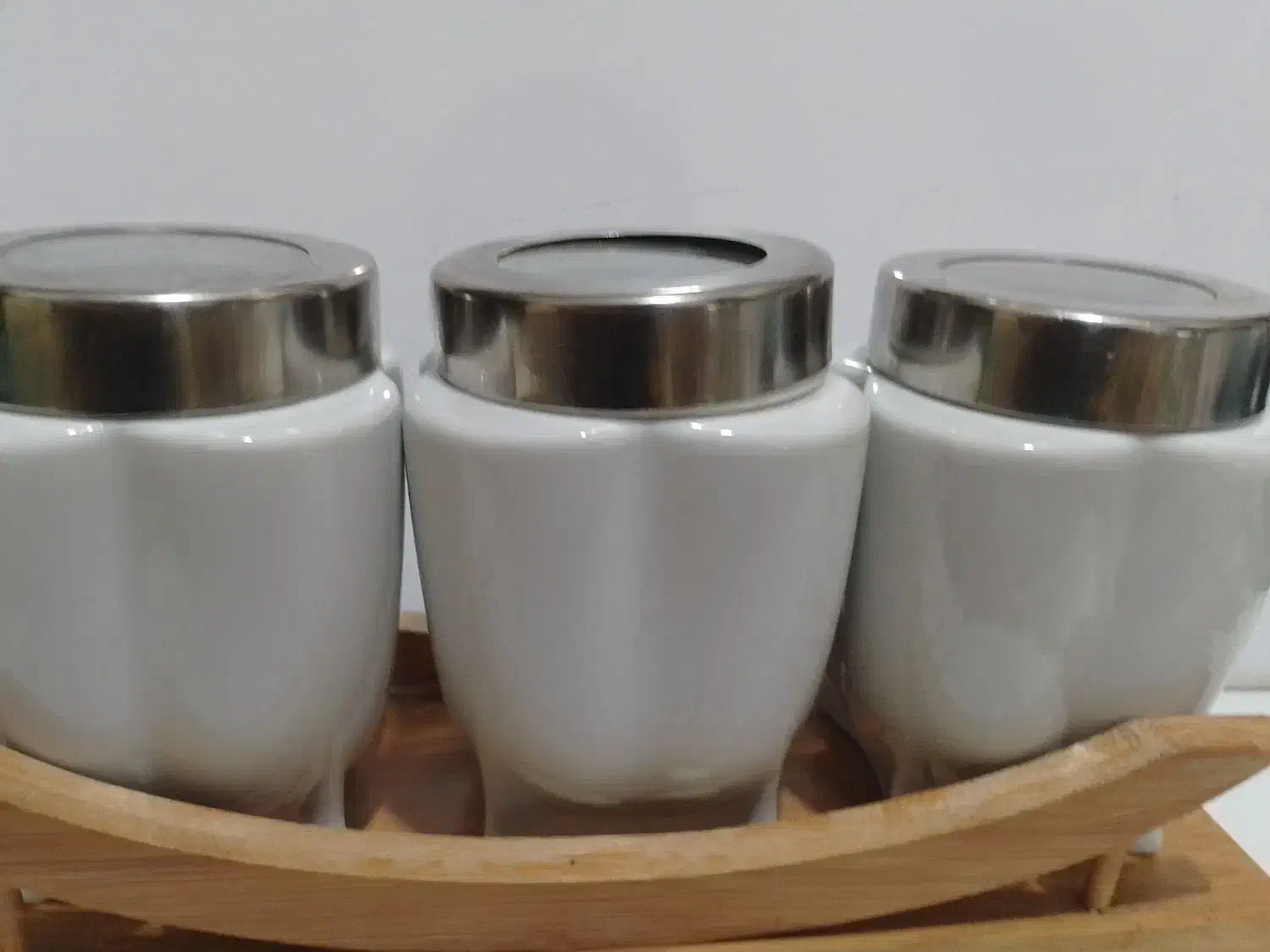 ست پاسماوری جای قند و شکر و چای|ظروف سرو و پذیرایی|رشت, نخودچر|دیوار