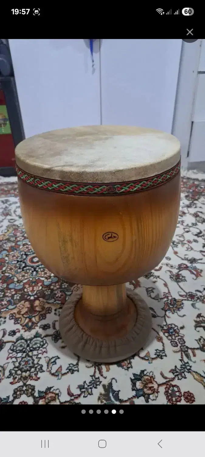 تنبک حلما|سازهای سنتی|بهارستان, |دیوار