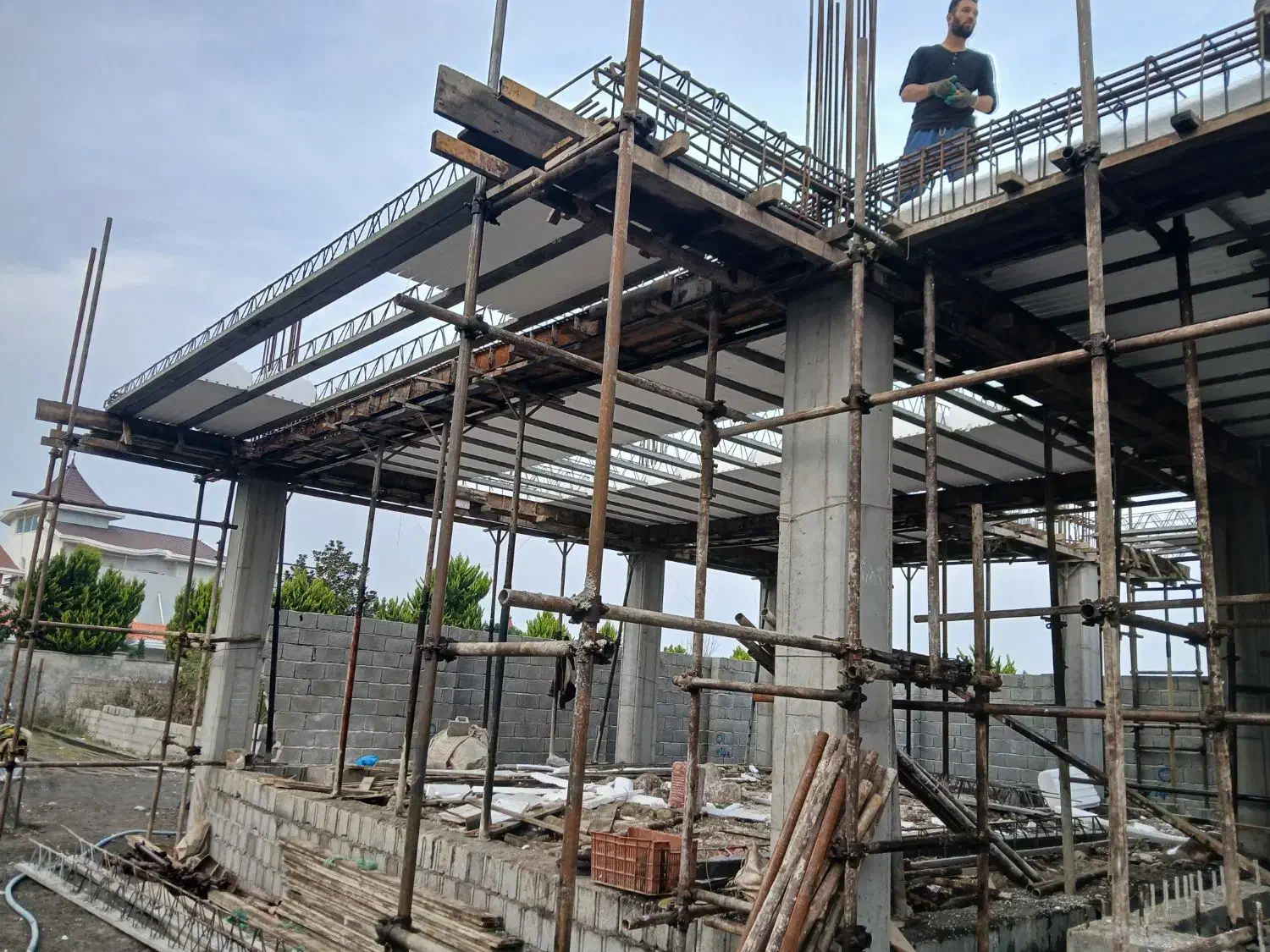 اجرای تخصصی فنداسیون و استخر بتنی|خدمات پیشه و مهارت|رامسر, |دیوار