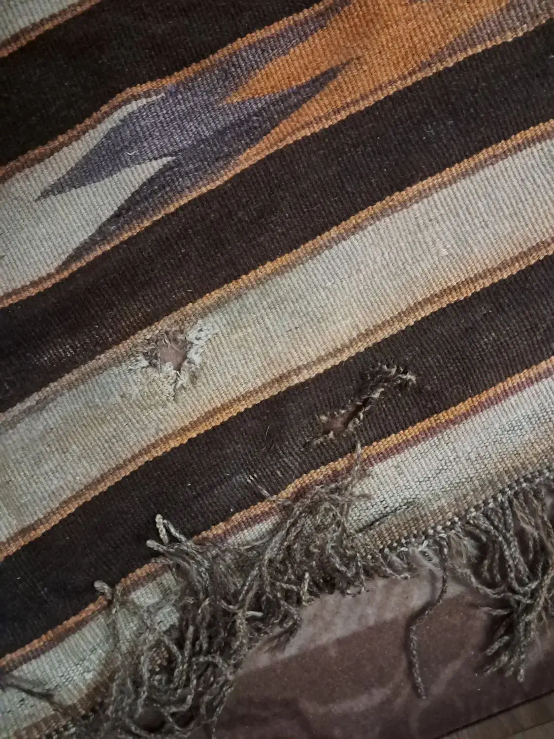 گلیم دستبافت|گلیم، جاجیم، گبه|خرم‌آباد (تنکابن), |دیوار