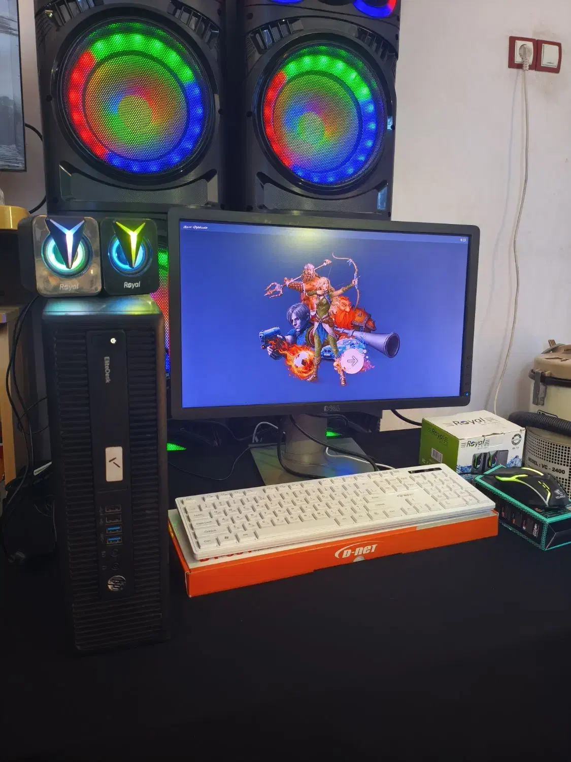 کامپیوتر کامل خانگی قویی|رایانه رومیزی|اهواز, فاز ۱ پادادشهر|دیوار