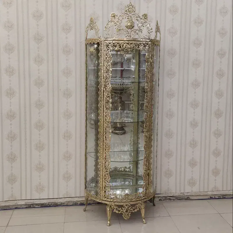 بوفه برنجی اصل|بوفه، ویترین، کنسول|خرمدره, |دیوار