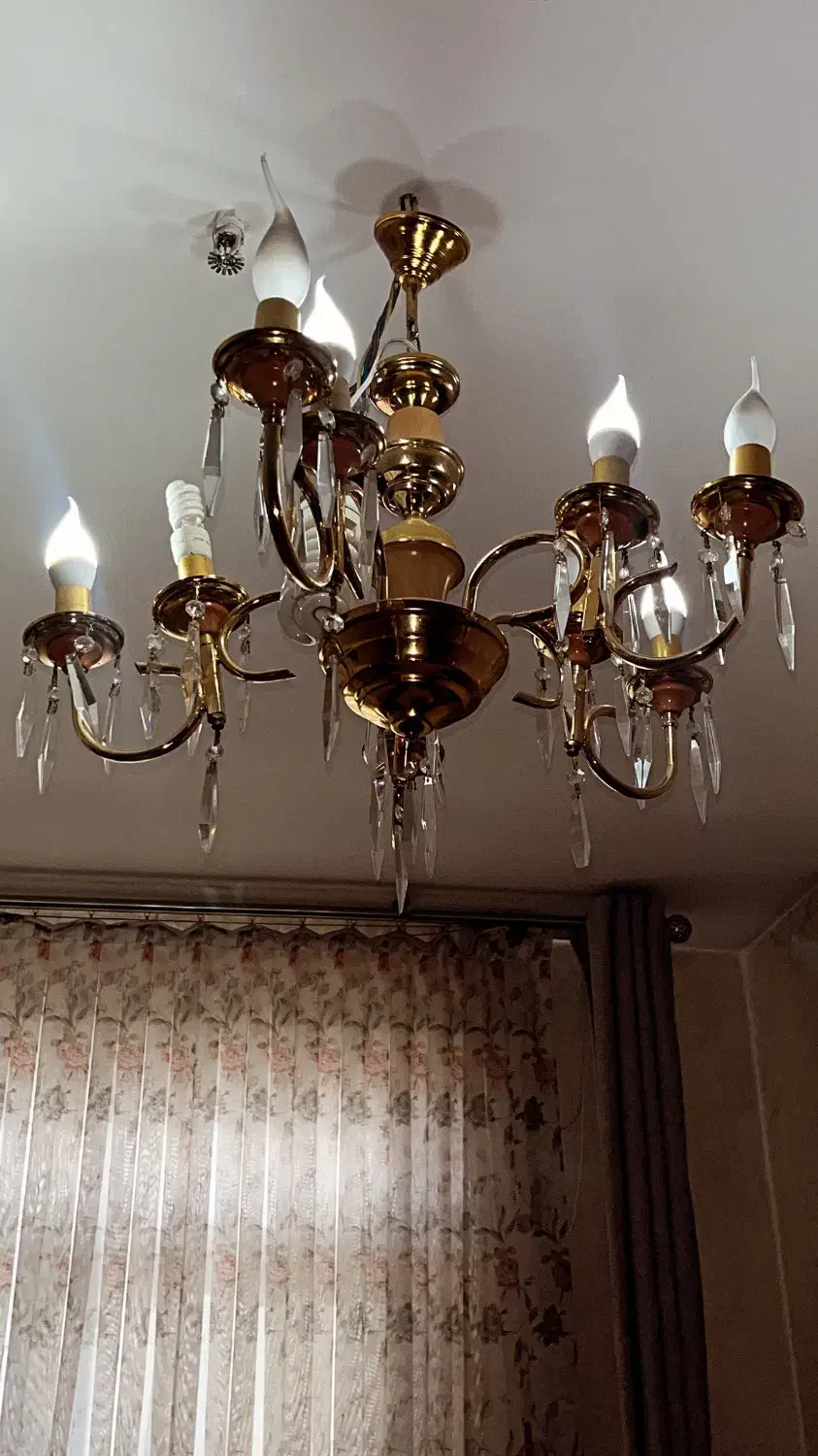 لوستر|لوستر و چراغ آویز|اصفهان, ارغوانیه|دیوار