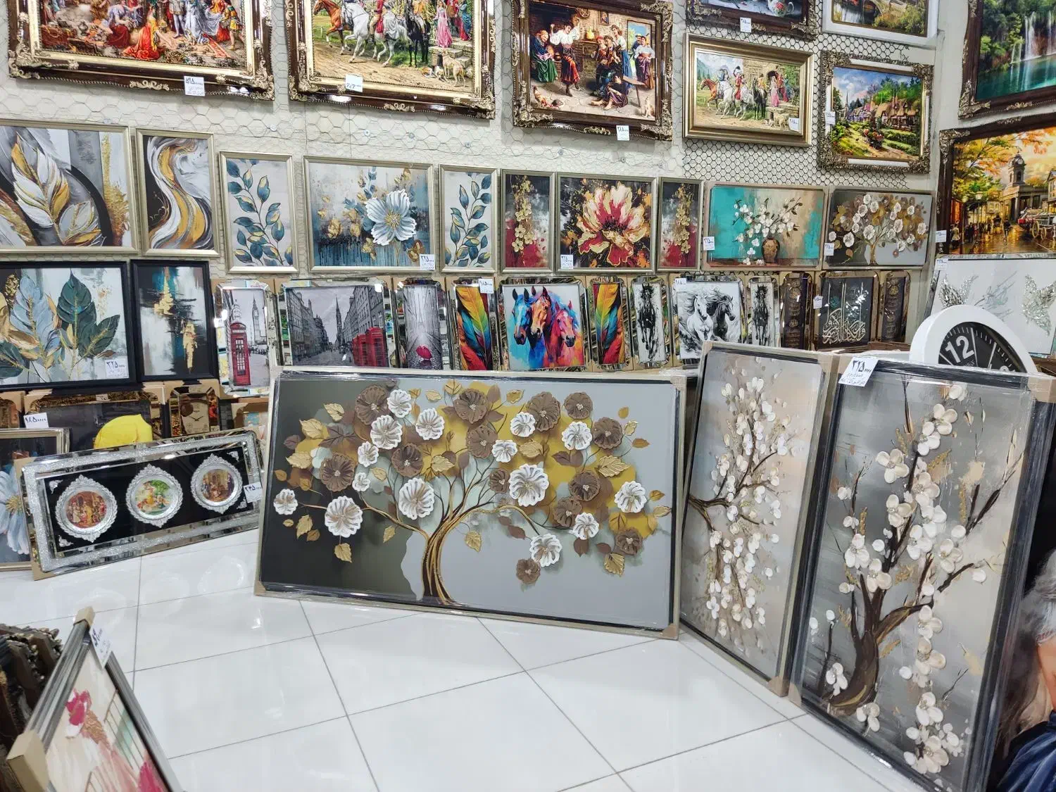 تابلو تکسچر سه بعدی برجسته|تابلو، نقاشی، عکس|کرمانشاه, |دیوار