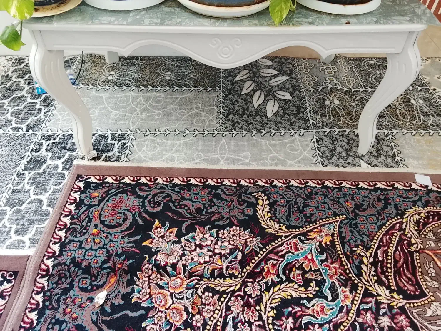 میز عسلی سفید بدون خط و خش|مبلمان خانگی و میز عسلی|قروه, |دیوار
