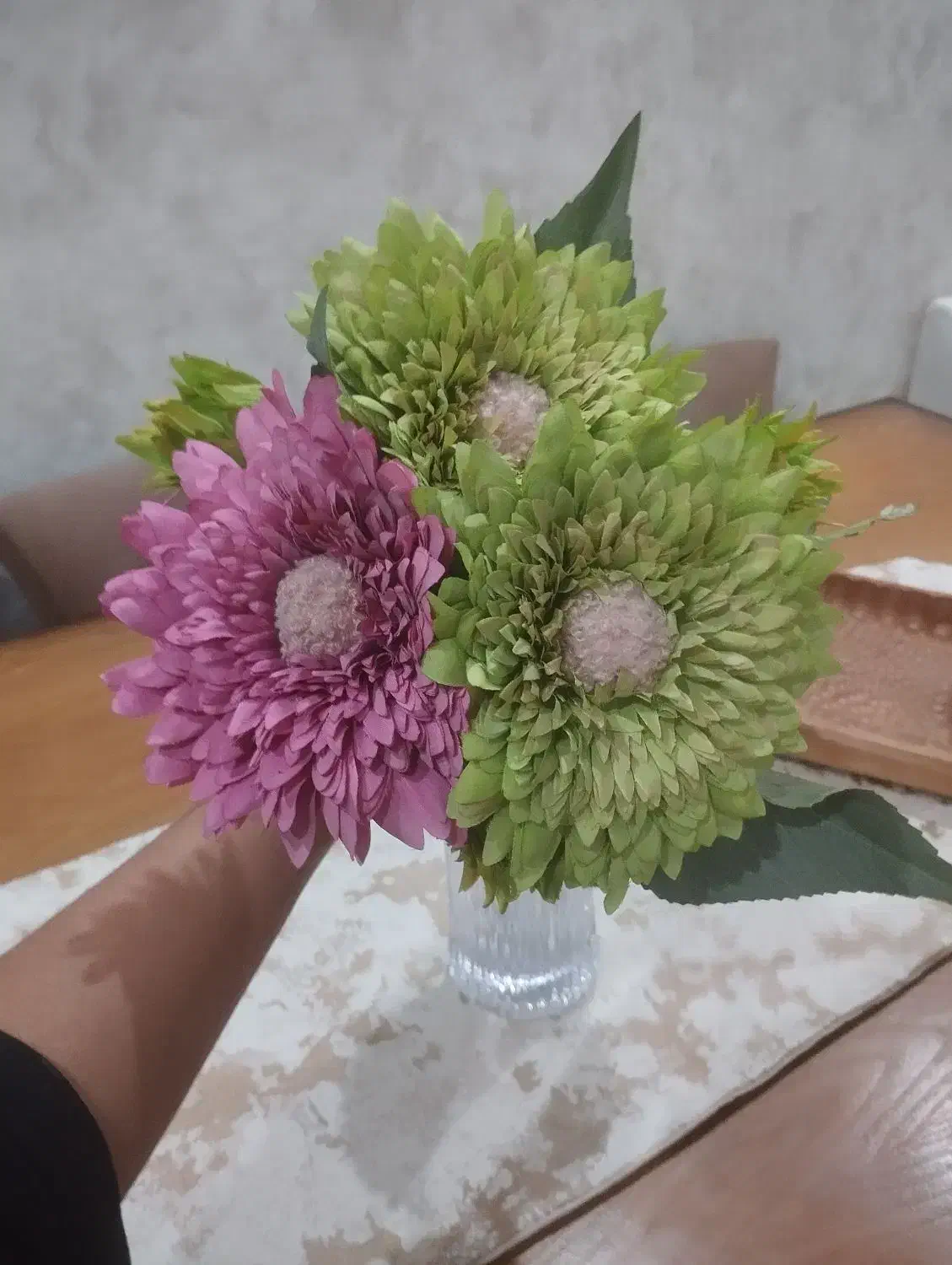 گل مصنوعی خارجی|گل مصنوعی|شاهینشهر, شهرک گلدیس|دیوار