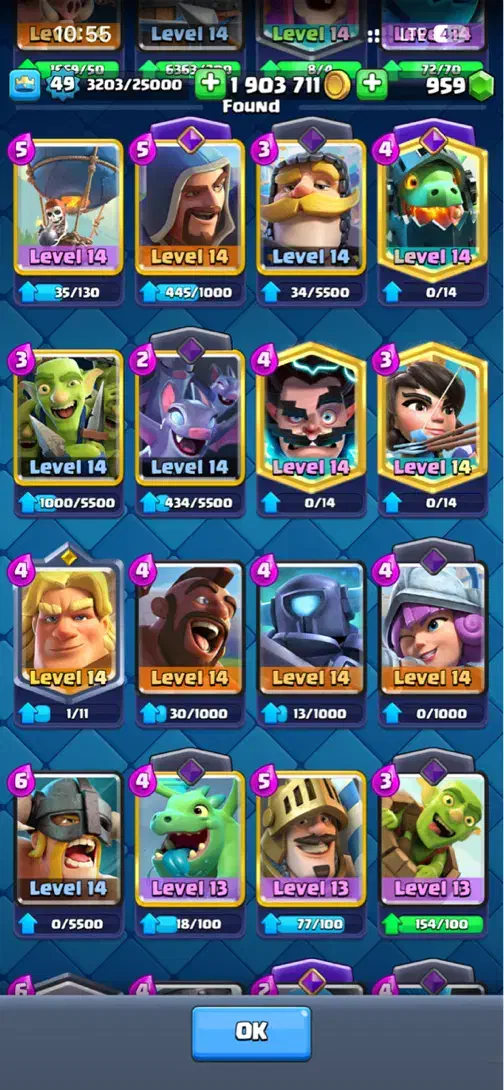 کلش رویال تقریبا میشه گفت قدیمی|کنسول، بازی ویدئویی و آنلاین|تهران, والفجر (افسریه)|دیوار