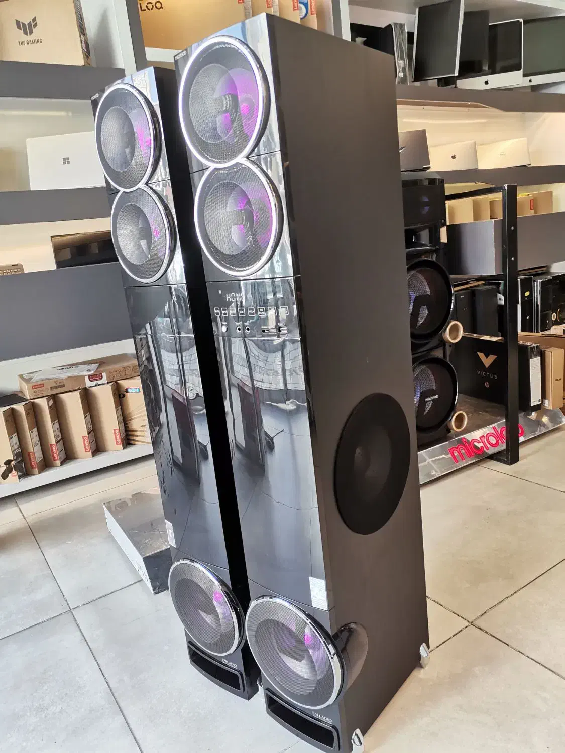 اسپیکر خانگی میکرولب مدل PALLADIO 8.3|سیستم صوتی خانگی|یزد, |دیوار