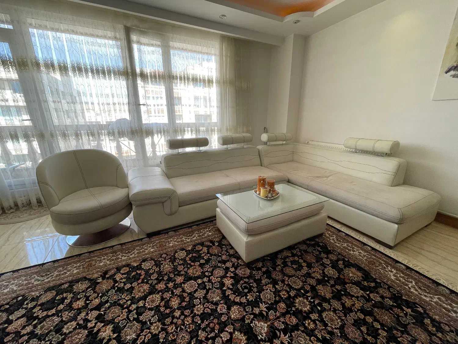 مبل ال راحتی|مبلمان خانگی و میز عسلی|مهاباد (آذربایجان غربی), |دیوار