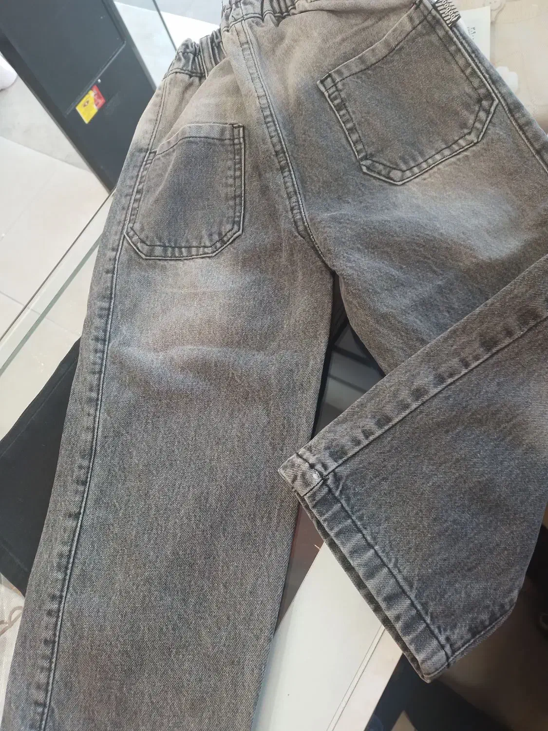 شلوار جین بگ سایز کوچک|کفش و لباس بچه|مشهد, سرافرازان|دیوار