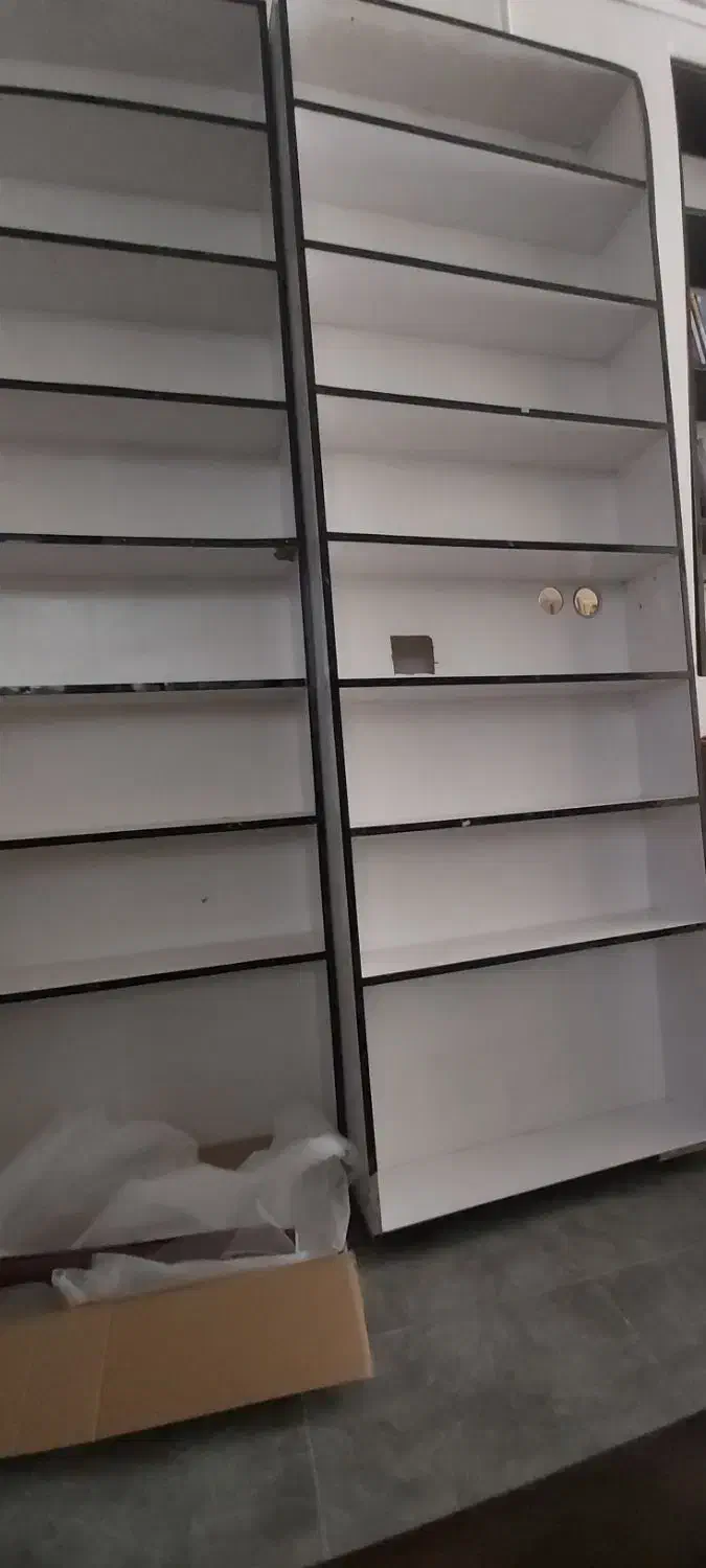 قفسه mdf|کتابخانه، شلف، قفسه‌های دیواری|خرم‌آباد, |دیوار
