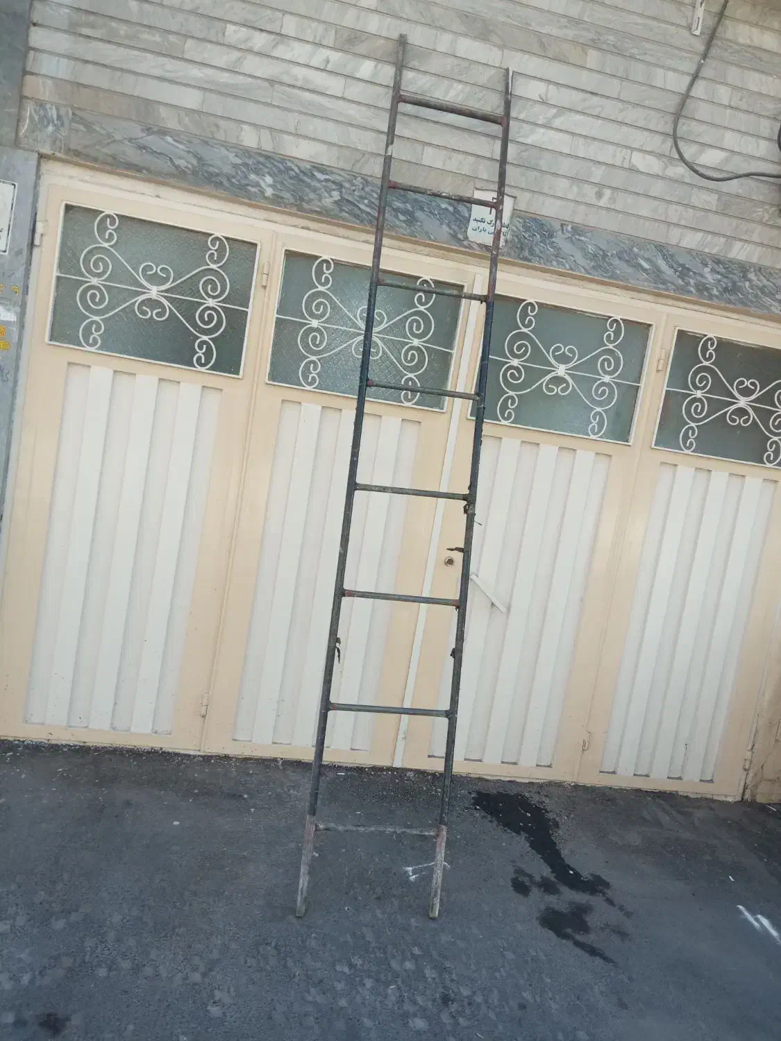 نردبان آهنی 3متری|ابزارآلات|تبریز, |دیوار