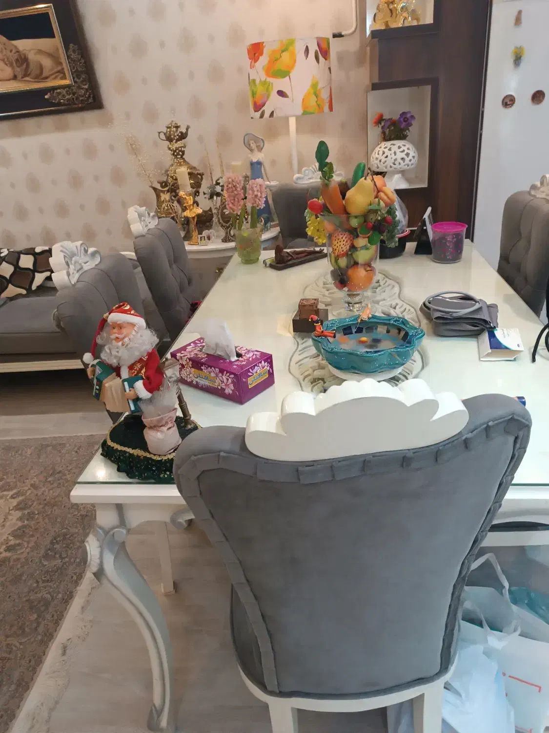 میز نهارخوری|میز و صندلی غذاخوری|رشت, استادسرا|دیوار