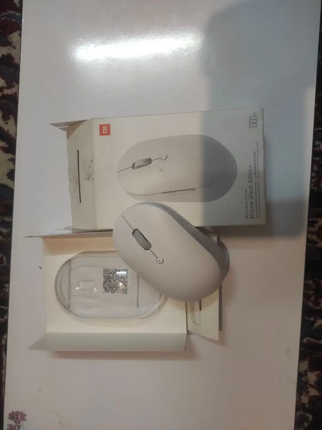 ماوس بیسیم شیائومی مدل silent Edition|قطعات و لوازم جانبی رایانه|کرج, کلاک بالا|دیوار