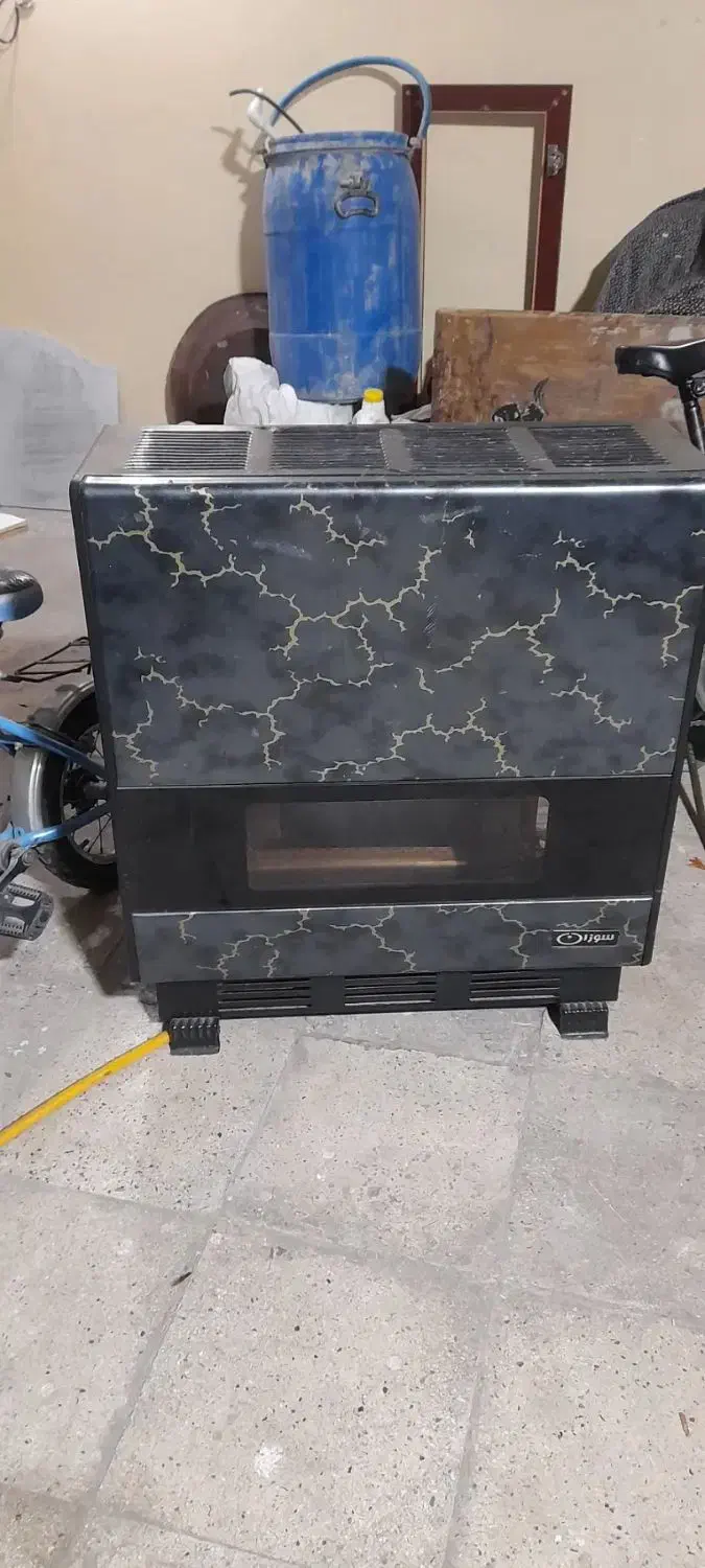 بخاری گازی|بخاری، هیتر، شومینه|ری, شهید غیوری (ابن باویه)|دیوار