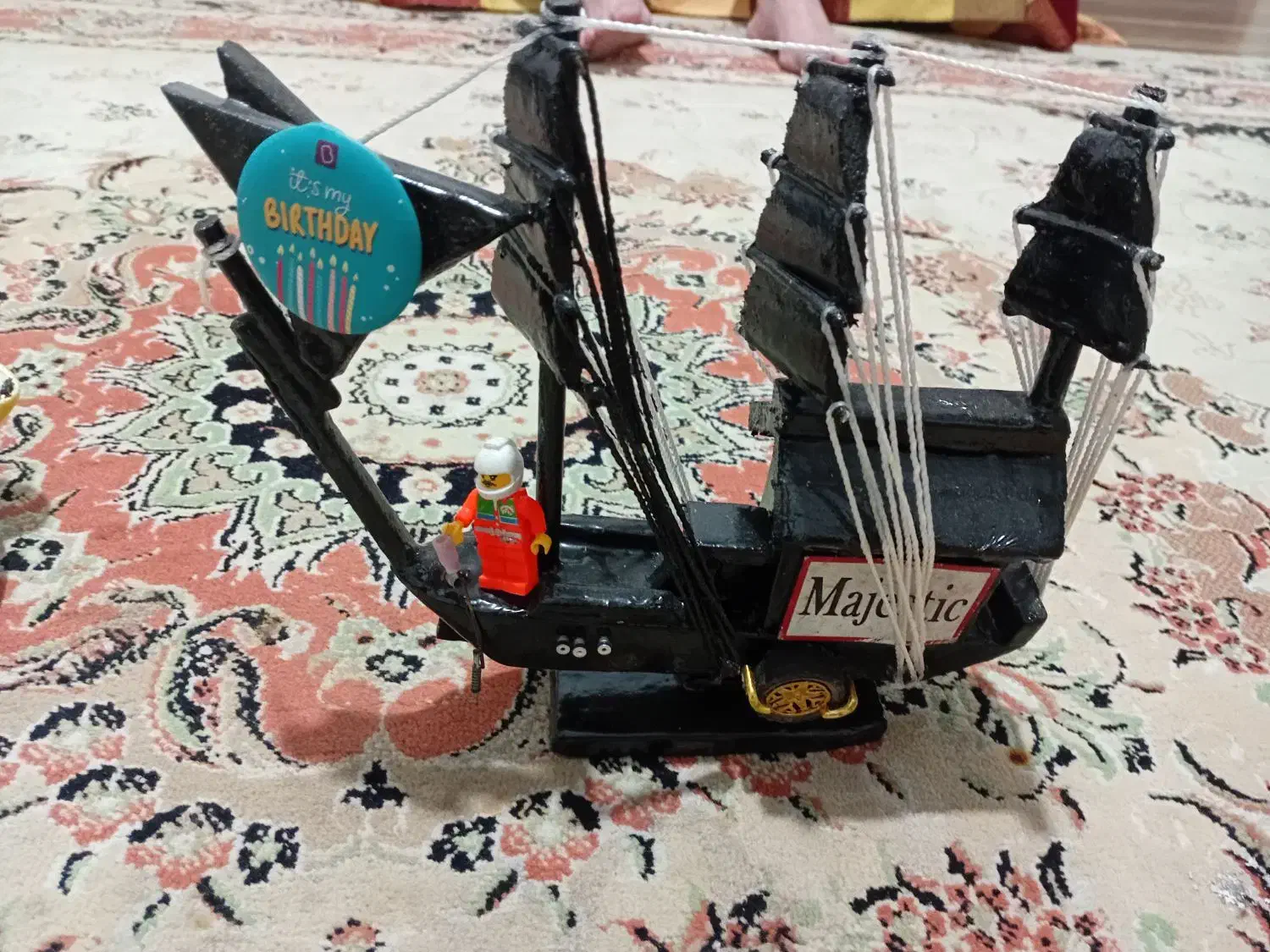 کشتی چوبی کار دستی|صنایع دستی و سایر لوازم تزئینی|رشت, حاجی آباد|دیوار