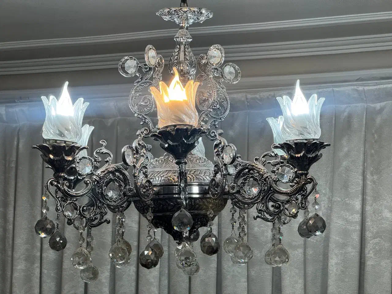 دوعدد لوستر عباسی|لوستر و چراغ آویز|مشهد, شهرآرا|دیوار