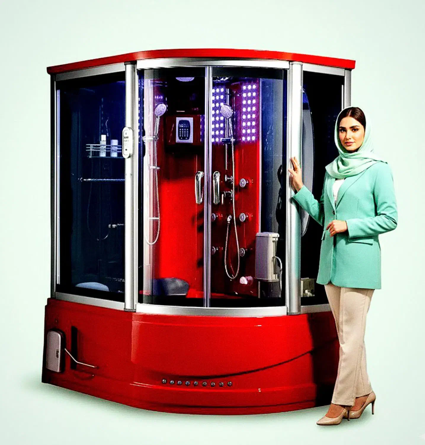 تهران 2026 با کابین دوش وان جکوزی سونا بخار خشک|لوازم حمام|تهران, کوی بیمه|دیوار