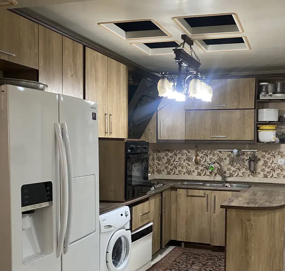 لوستر چوبی|لوستر و چراغ آویز|تهران, آذری|دیوار