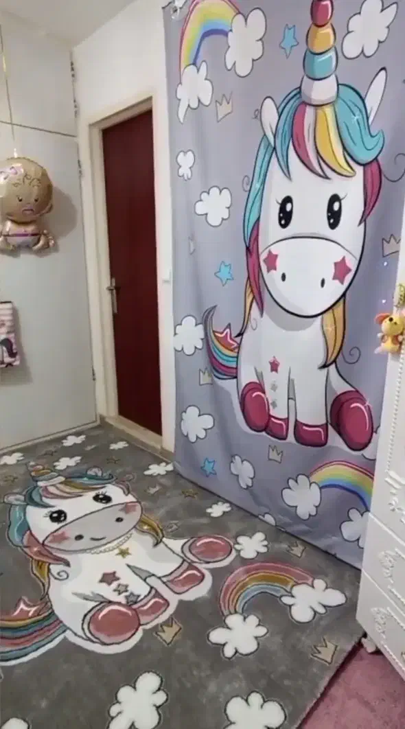 فرش و پرده ست اتاق کودک نونو|اسباب و اثاث بچه|شهریار, شهرک شاهد|دیوار