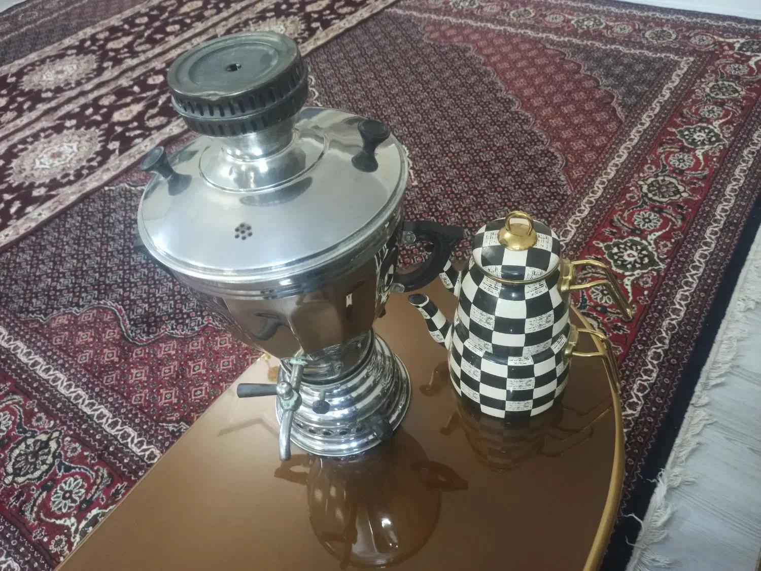 سماور و کتری|سماور، چایساز، قهوهساز|تهران, خاک سفید|دیوار