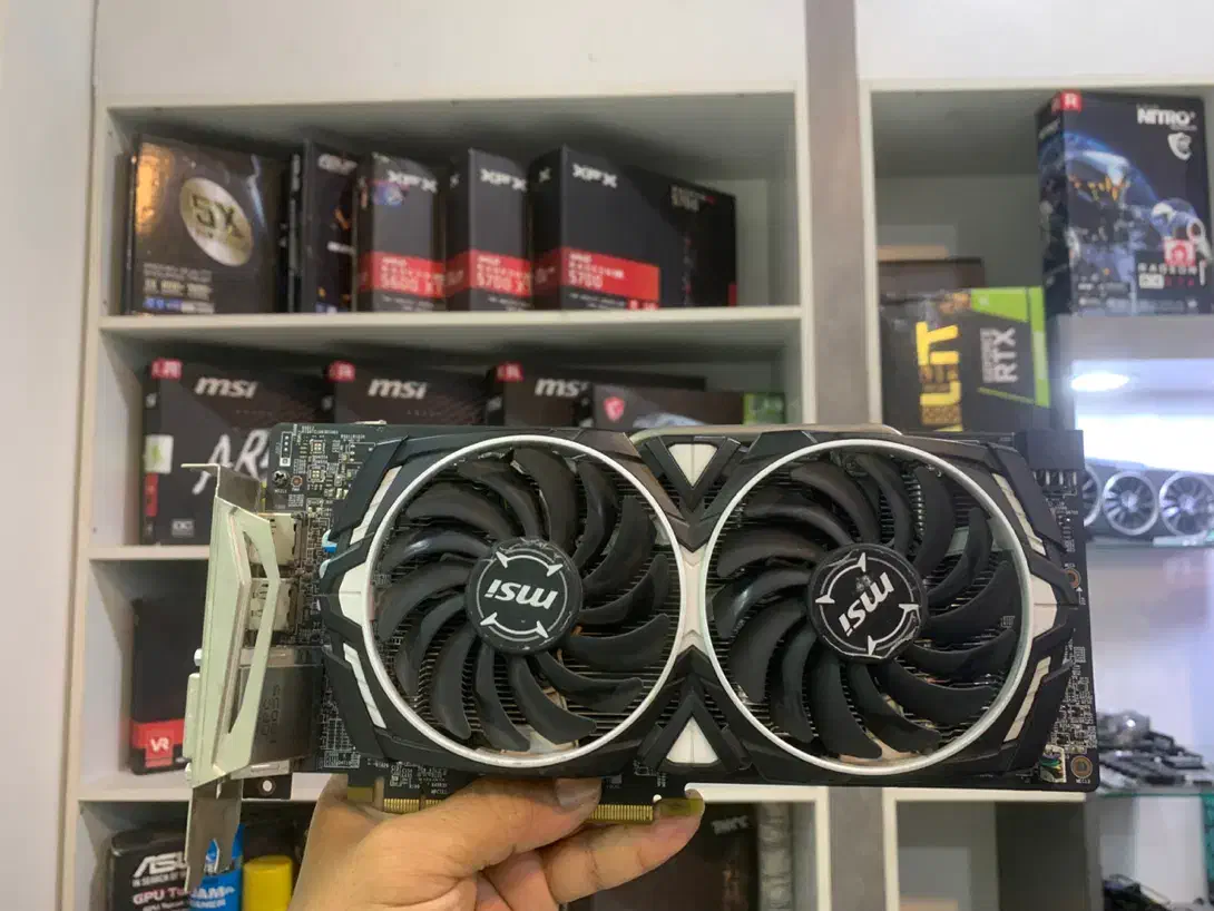 RX 580 MSI ARMOR 8g کارت گرافیک|قطعات و لوازم جانبی رایانه|گرگان, |دیوار