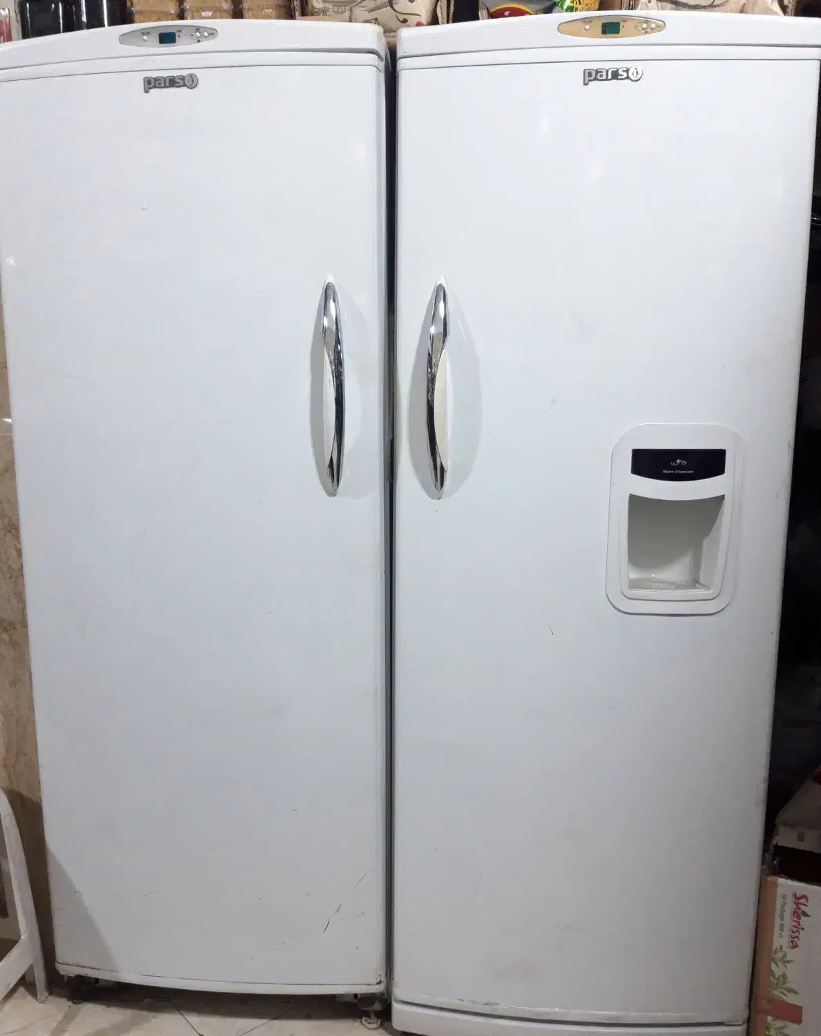 یخچال و فریزر پارس سفید دوقلو|یخچال و فریزر|کن, |دیوار