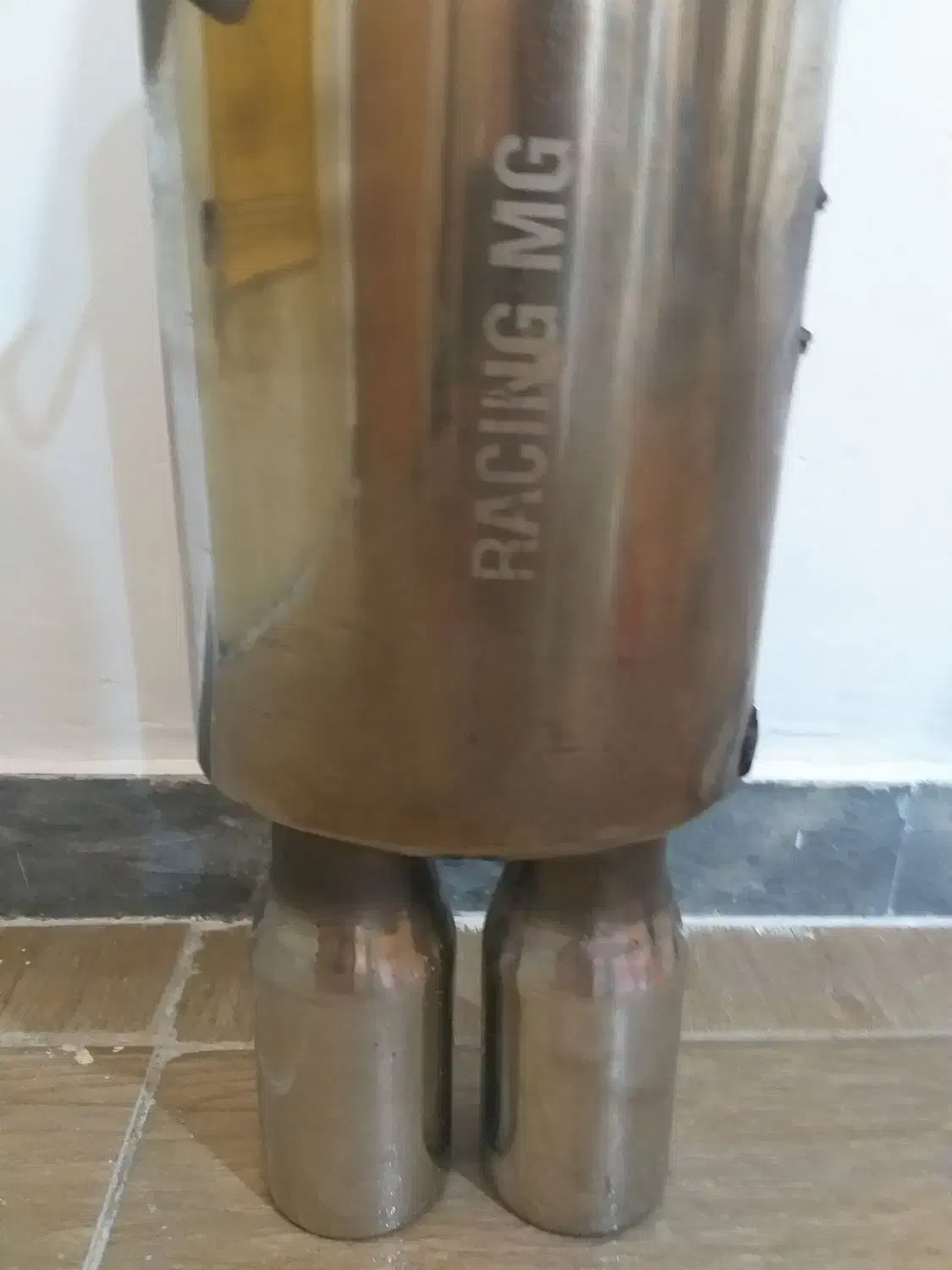 منبع اگزوز اسپرت استیل اصلی اورجینال MG|قطعات یدکی و لوازم جانبی|کرج, حیدرآباد|دیوار