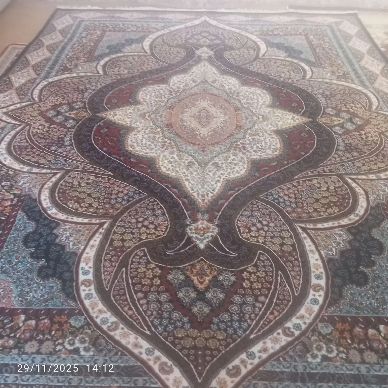 فرش|فرش|سرخس, |دیوار