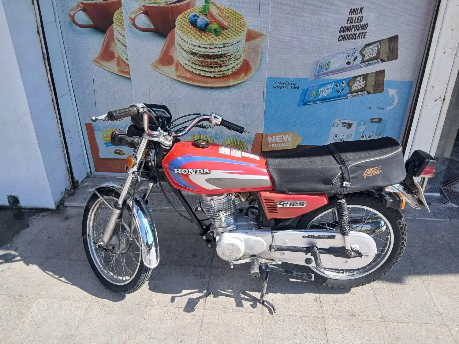 هندا ۱۲۵تمیز|موتورسیکلت|شیراز, شهرک سراج‎|دیوار