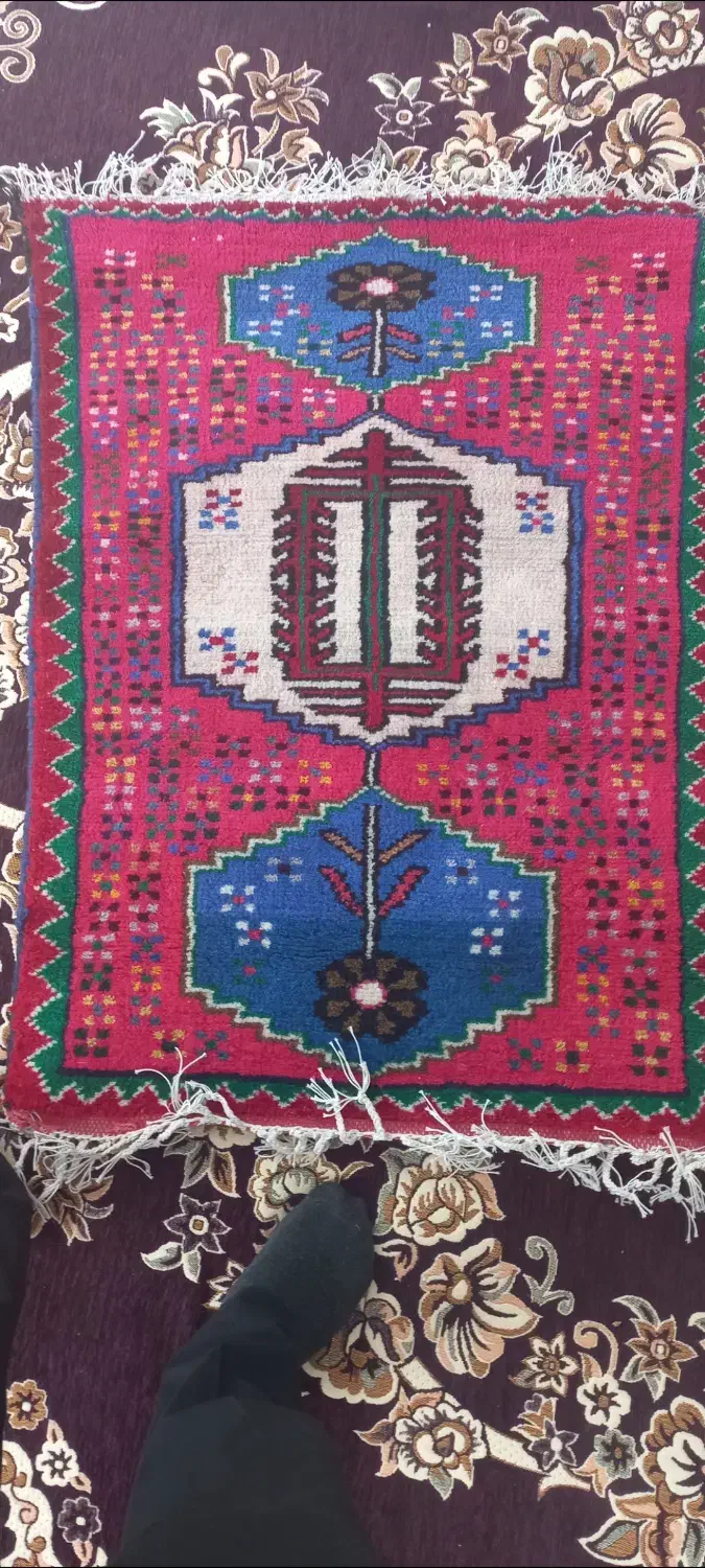 فرش دستباقت پادری|فرش|عجب شیر, |دیوار