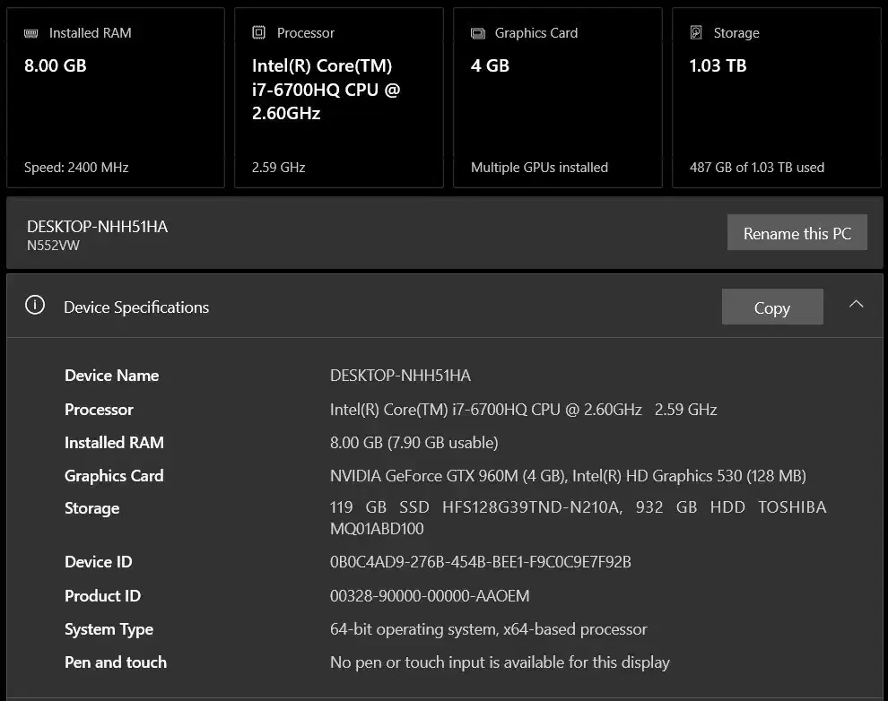 لپ تاپ N552VW ASUS|رایانه همراه|تهران, کوثر|دیوار