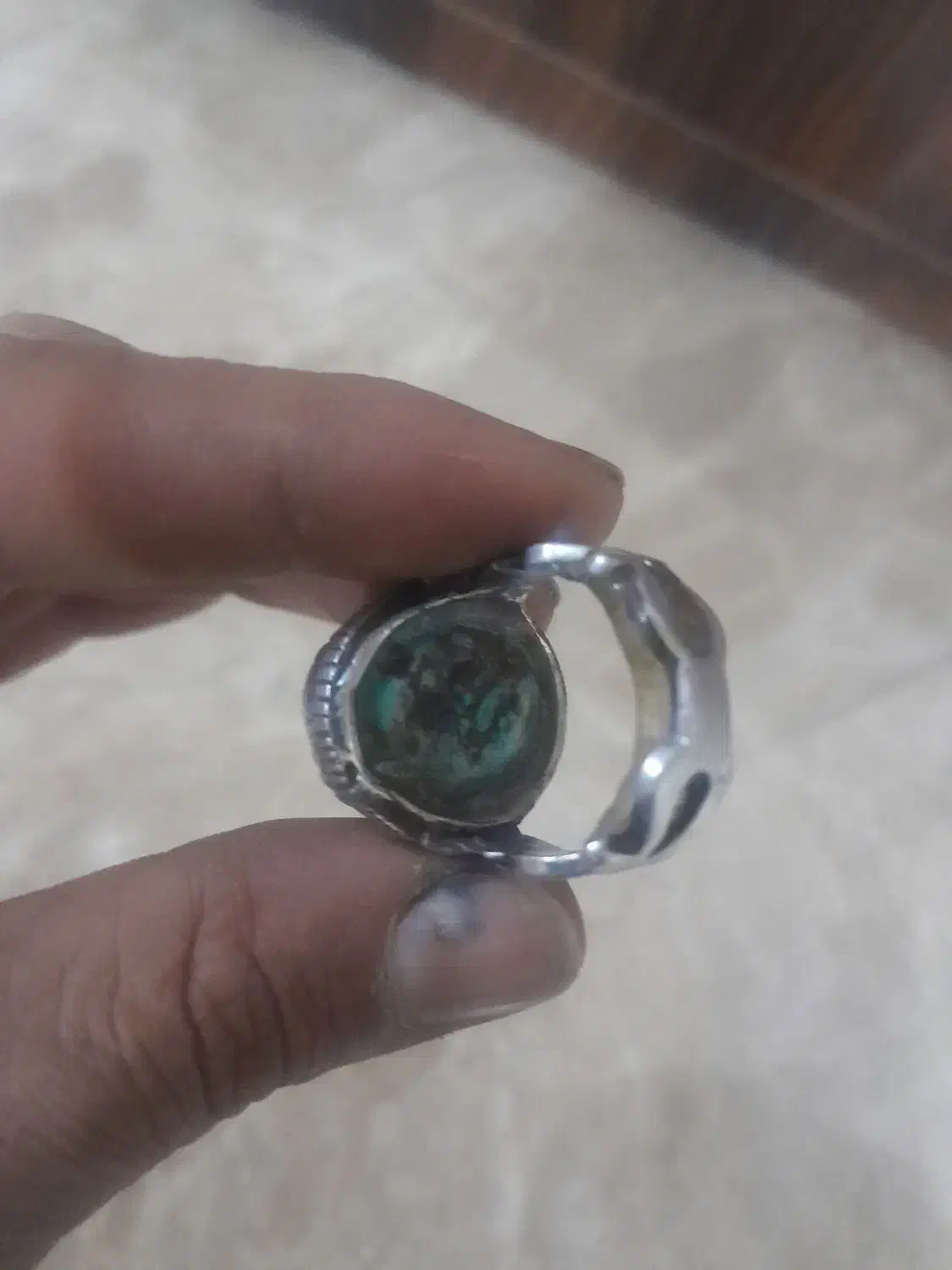 انگشتر فیروزه اصل نیشابور فروشی یا|جواهرات|شهریار, ابراهیمآباد|دیوار