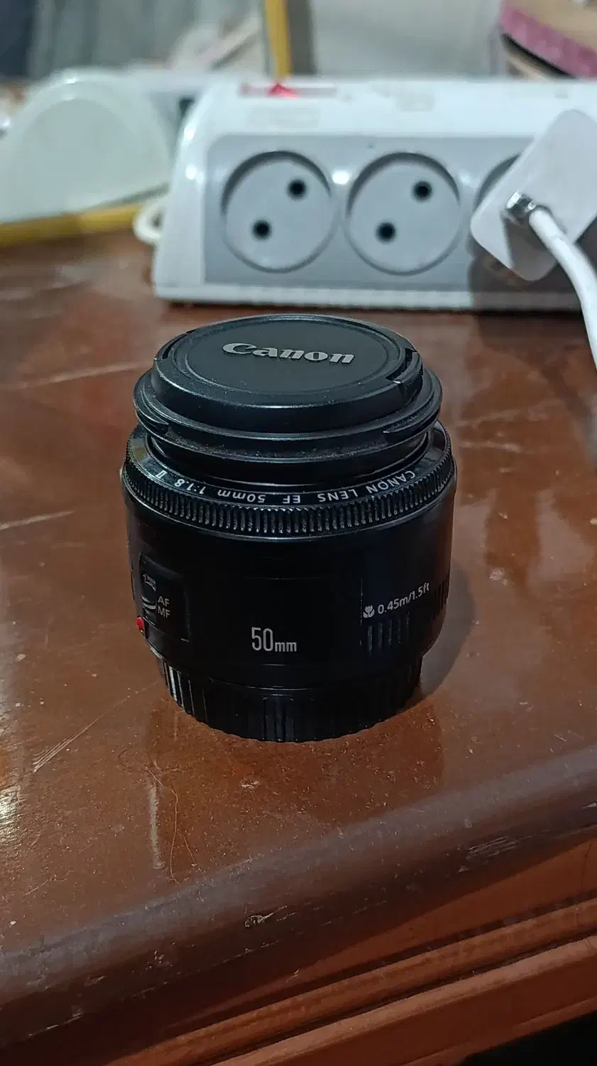 لنز کانون canon 50mm 1.8|دوربین عکاسی و فیلمبرداری|ارومیه, |دیوار