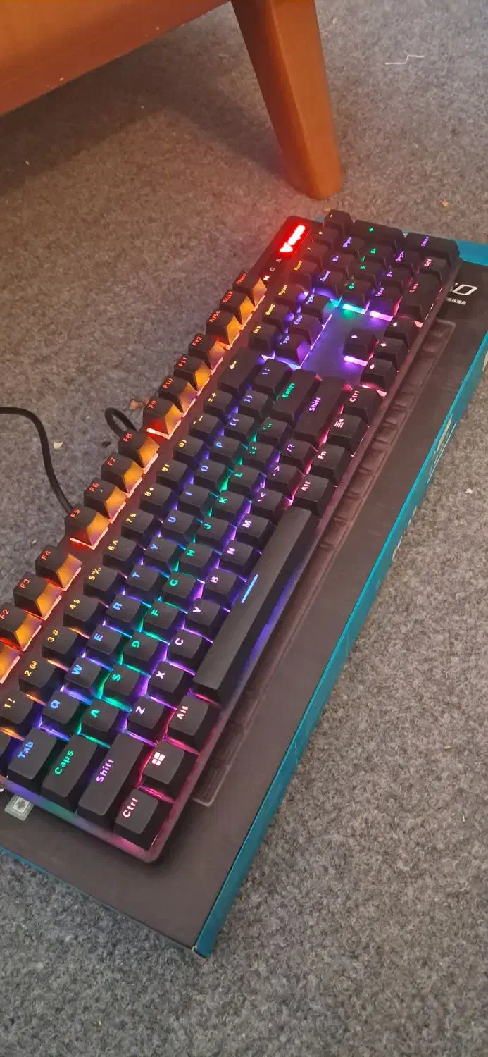 کیبورد گیمینگ V500 pro|قطعات و لوازم جانبی رایانه|تهران, توحید|دیوار