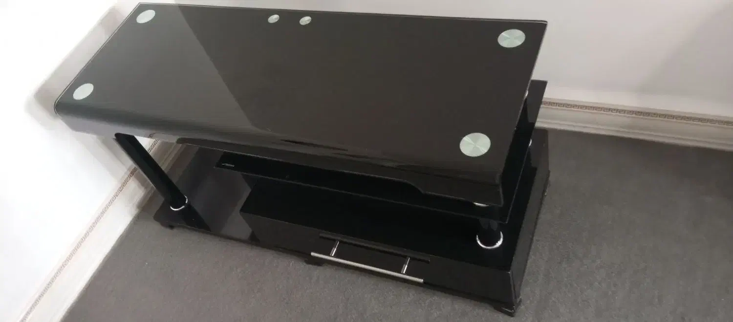 زیر تلویزیونی شیشه‌ای شیک|میز تلویزیون|اندیمشک, |دیوار