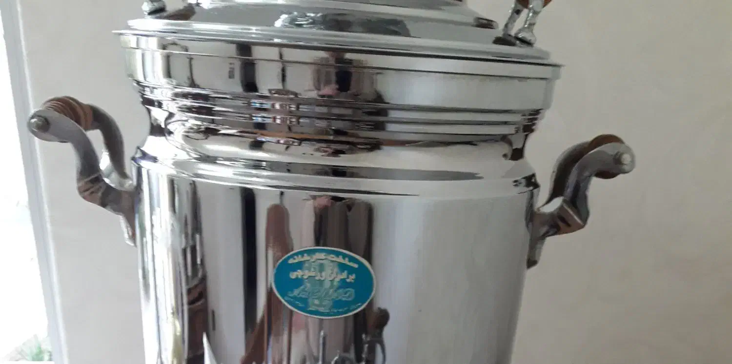 سماور گازی ۲۰ ل برنز برادران  نونو و اکبندو سنگین|سماور، چای‌ساز، قهوه‌ساز|تبریز, |دیوار