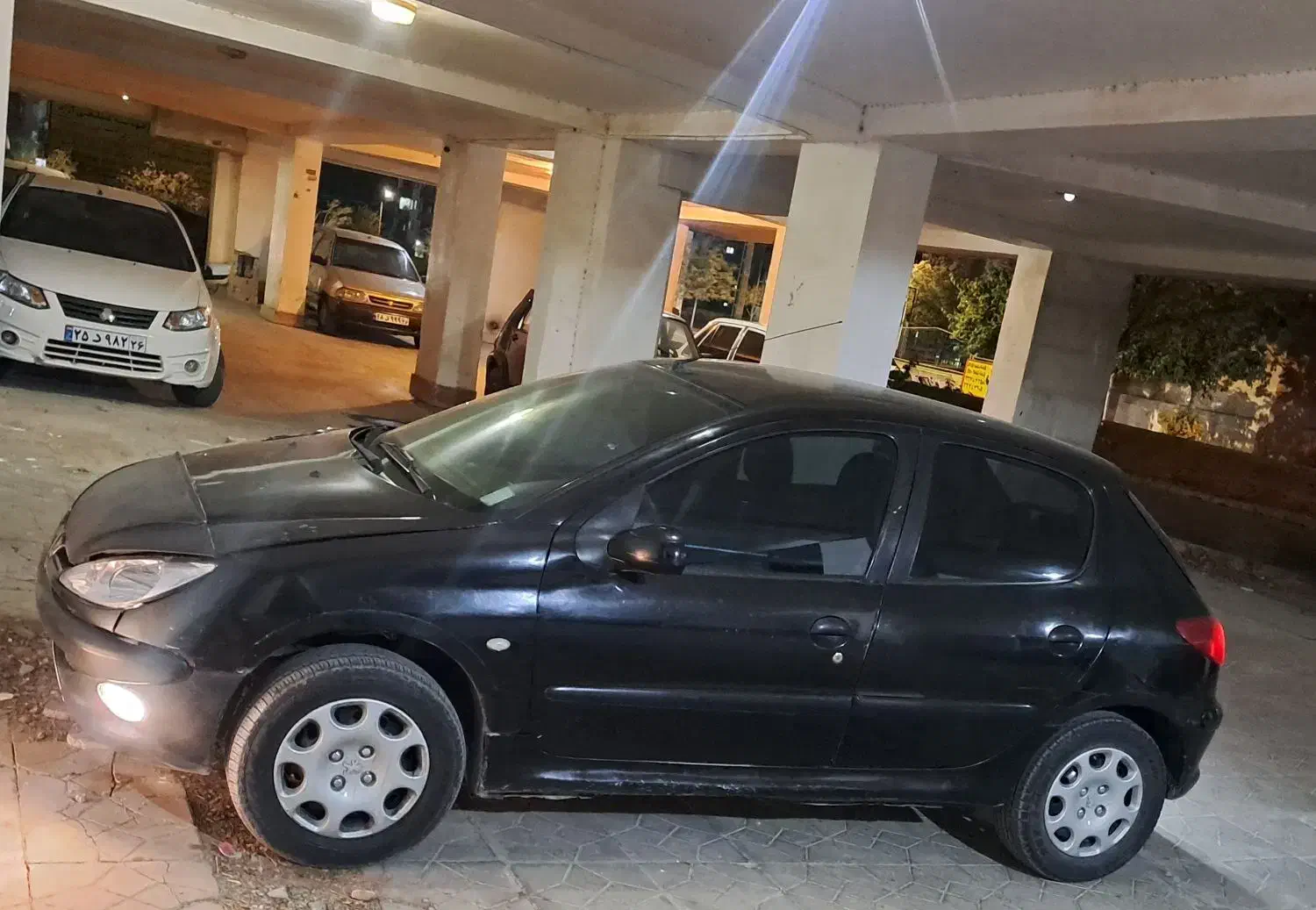 ۲۰۶ مدل ۸۰ بیرنگ شاسی پلمپ|خودرو سواری و وانت|بجنورد, |دیوار