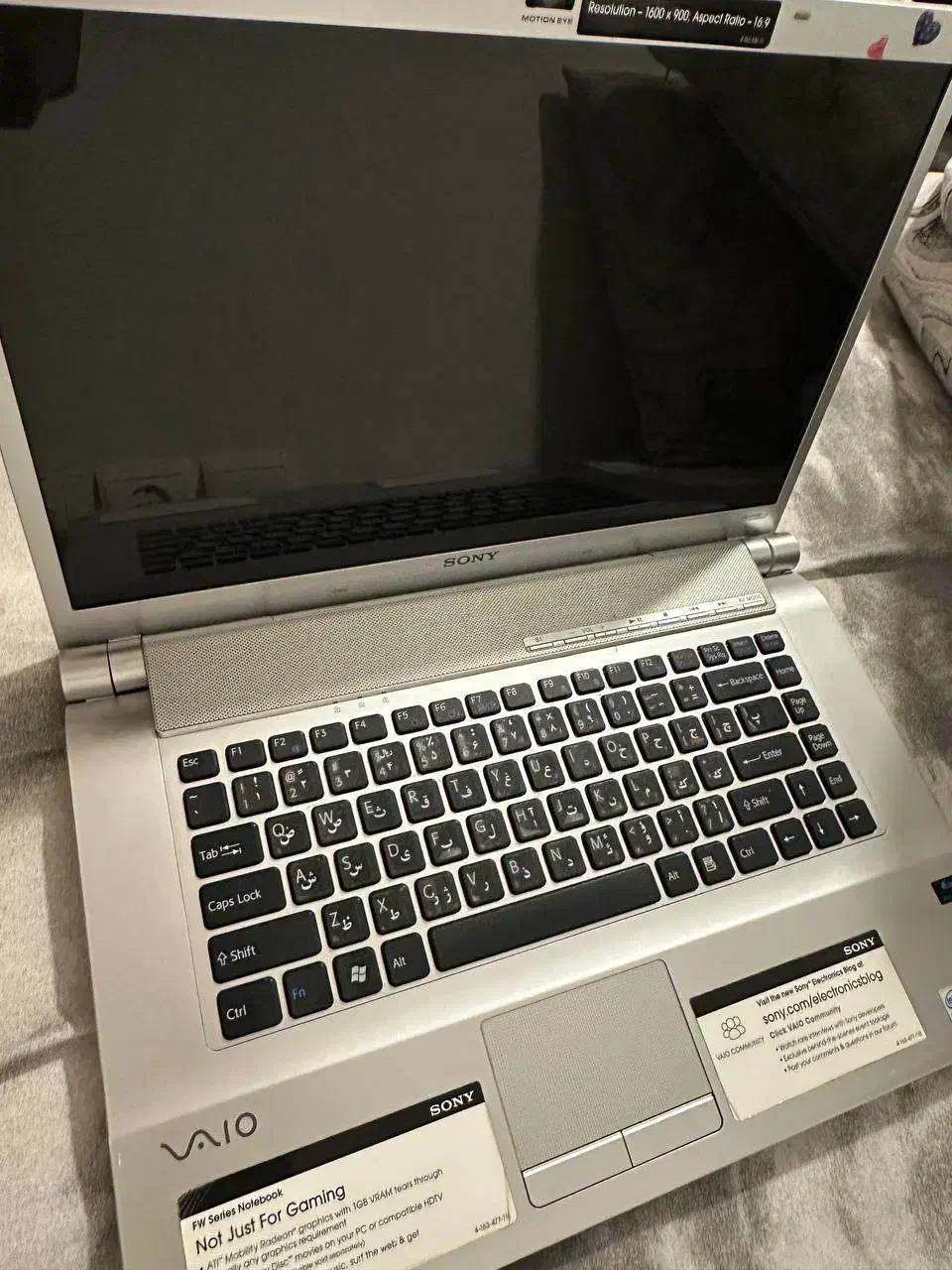 لپ تاپ سونی Sony VAIO VGN-FW550F|رایانه همراه|اصفهان, بهارستان|دیوار