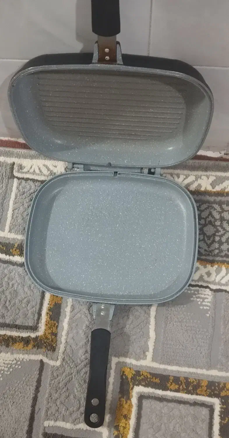 ماهیتابه رژیمی|ظروف پخت‌وپز|اقبالیه, |دیوار