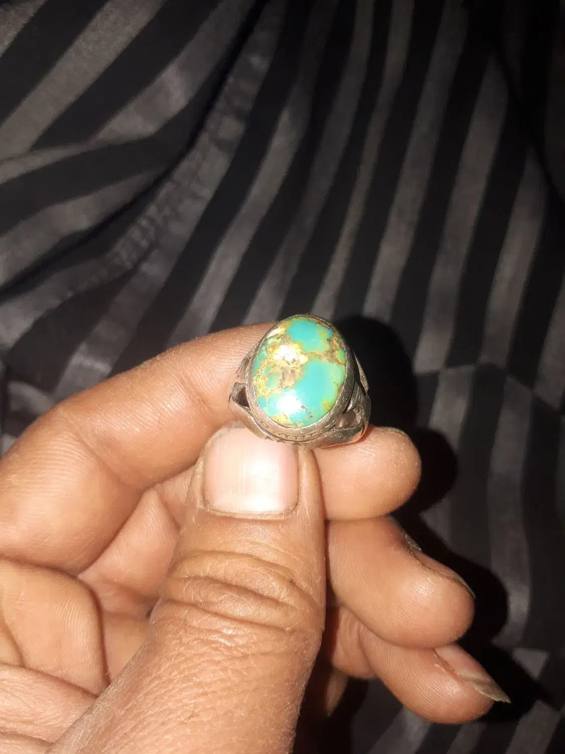 انگشترنقره فیروزه|جواهرات|اقلید, |دیوار