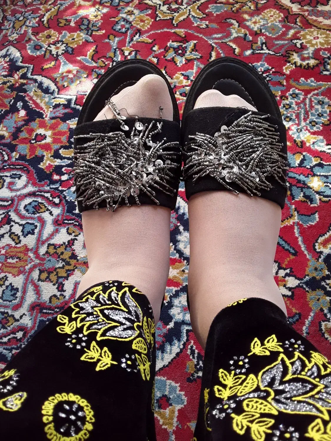 صندل  مجلسی  سایز ۳۷  نونو|کیف، کفش، کمربند|لنگرود, |دیوار