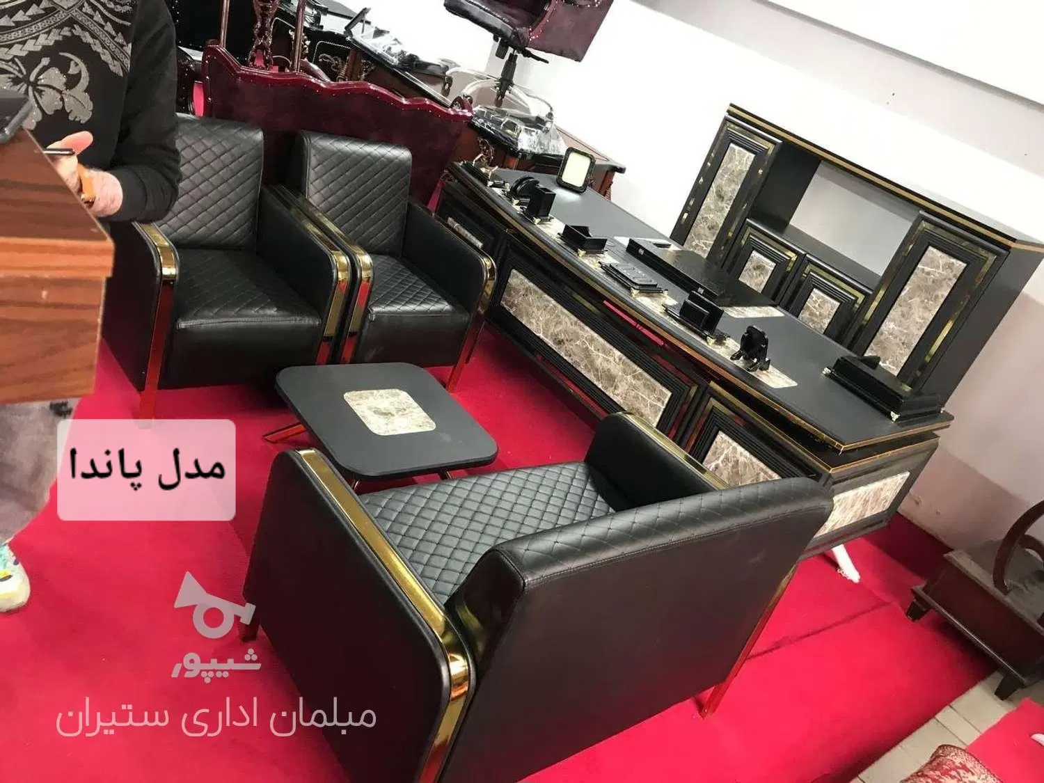 مبلمان کافه فروشگاه مطب دفاتر دولتی و شخصی مدرن|مبلمان اداری|رشت, بلوار گیلان|دیوار