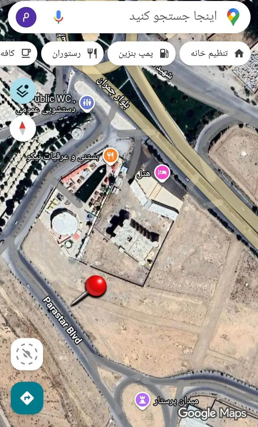 زمین دوکله موقعیت تجاری بلوار پرستاری|فروش زمین و ملک کلنگی|آباده, |دیوار