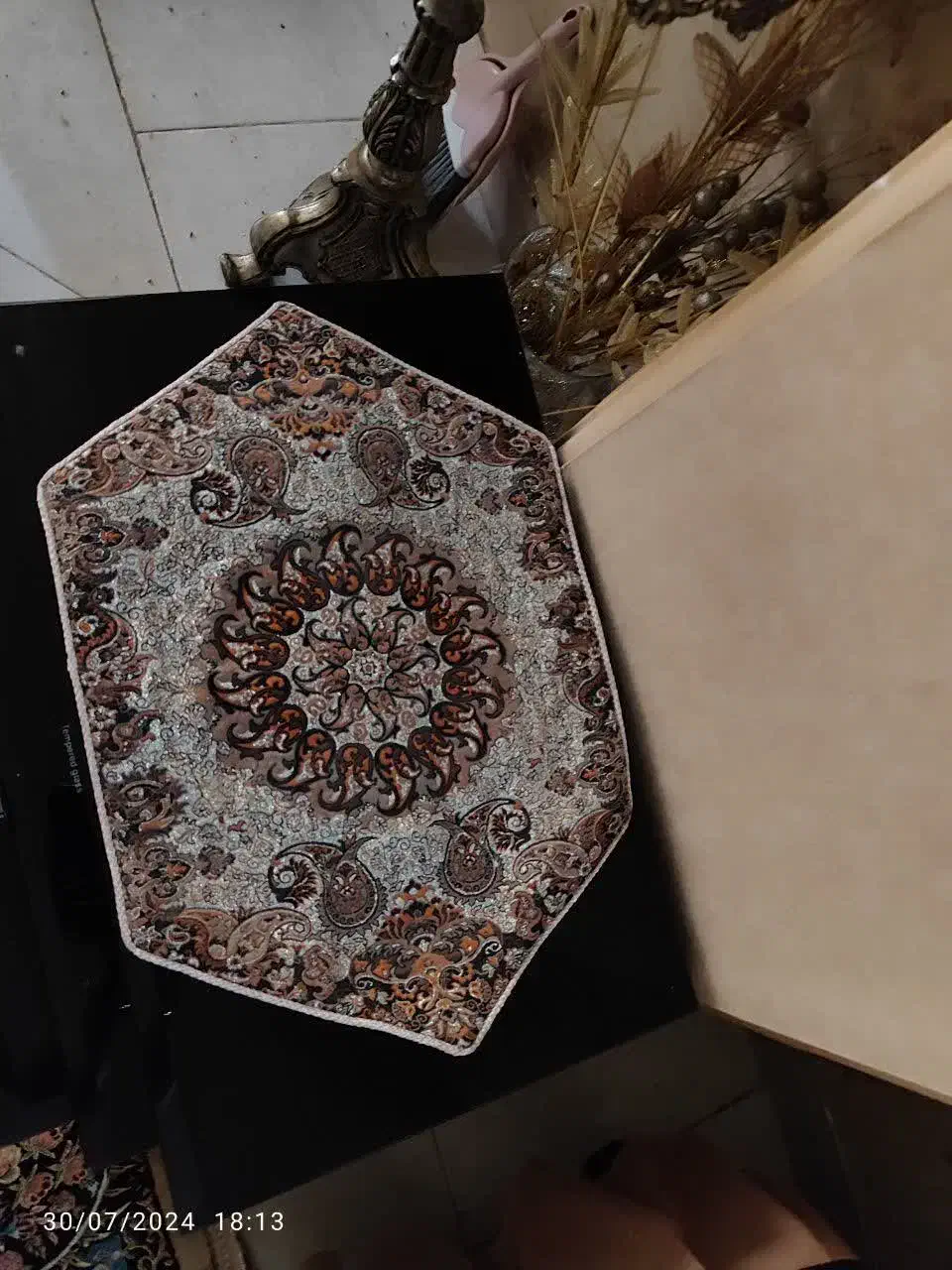 نمد پشمی بیضی و...|گلیم، جاجیم، گبه|اسلام‌شهر, شهرک مفیدی|دیوار